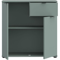 Petit meuble de rangement - Buffet - GANYMEDE - 2 portes - 1 tiroir -