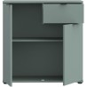 Petit meuble de rangement - Buffet - GANYMEDE - 2 portes - 1 tiroir -
