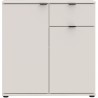 Petit meuble de rangement- buffet - GANYMEDE - 2 portes - 1 tiroir - S
