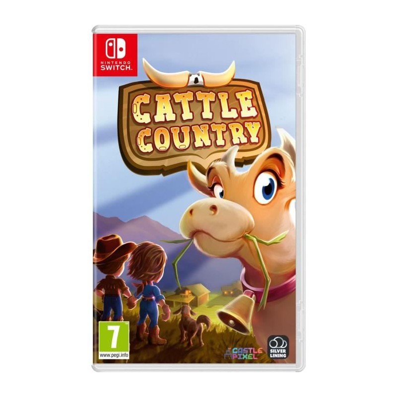 Cattle Country - Jeu Nintendo Switch Cattle Country - Jeu Nintendo Switch