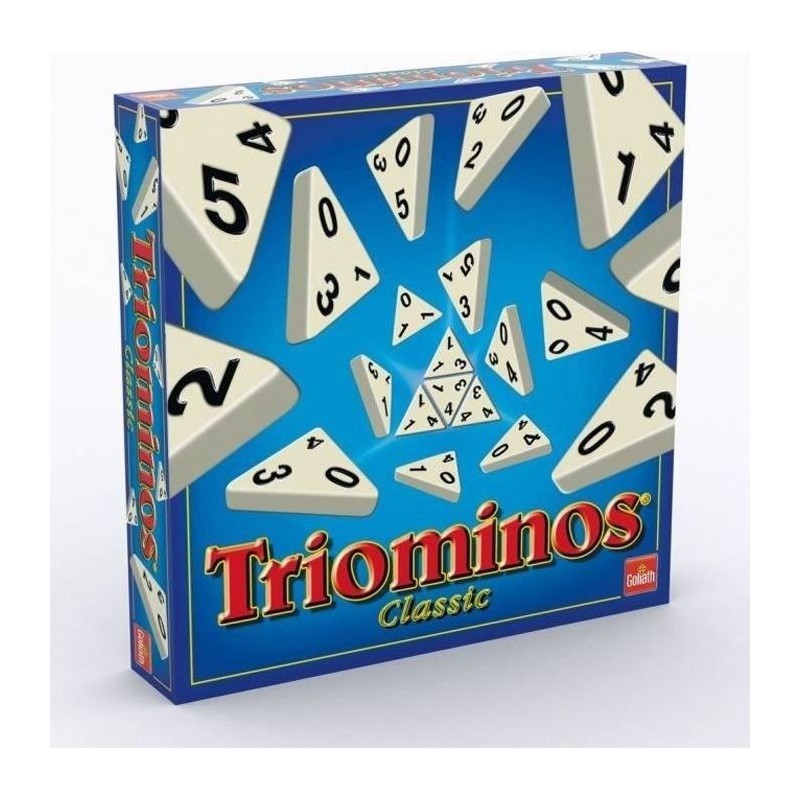 Dominos - GOLIATH - Triominos Classic - 56 pieces - a partir de 6 ans Dominos - GOLIATH - Triominos Classic - 56 pieces - a partir de 6 ans