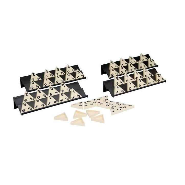 Dominos - GOLIATH - Triominos Classic - 56 pieces - a partir de 6 ans Dominos - GOLIATH - Triominos Classic - 56 pieces - a partir de 6 ans