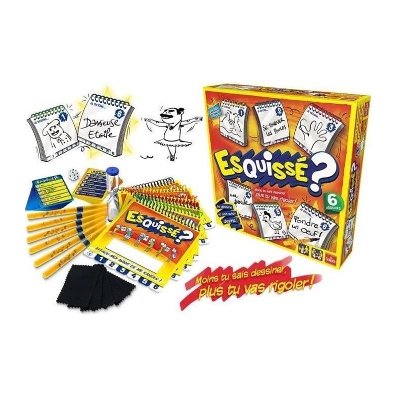 Goliath - Esquissé 6 joueurs - Jeu d'ambiance Goliath - Esquissé 6 joueurs - Jeu d'ambiance