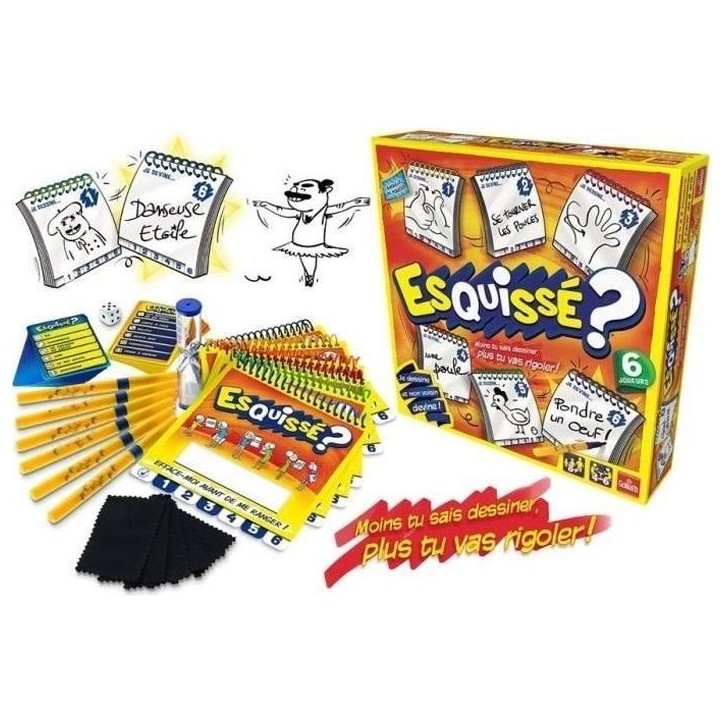 Goliath - Esquissé 6 joueurs - Jeu d'ambiance Goliath - Esquissé 6 joueurs - Jeu d'ambiance