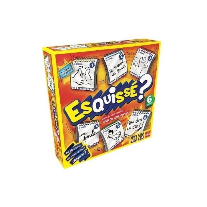 Goliath - Esquissé 6 joueurs - Jeu d'ambiance Goliath - Esquissé 6 joueurs - Jeu d'ambiance