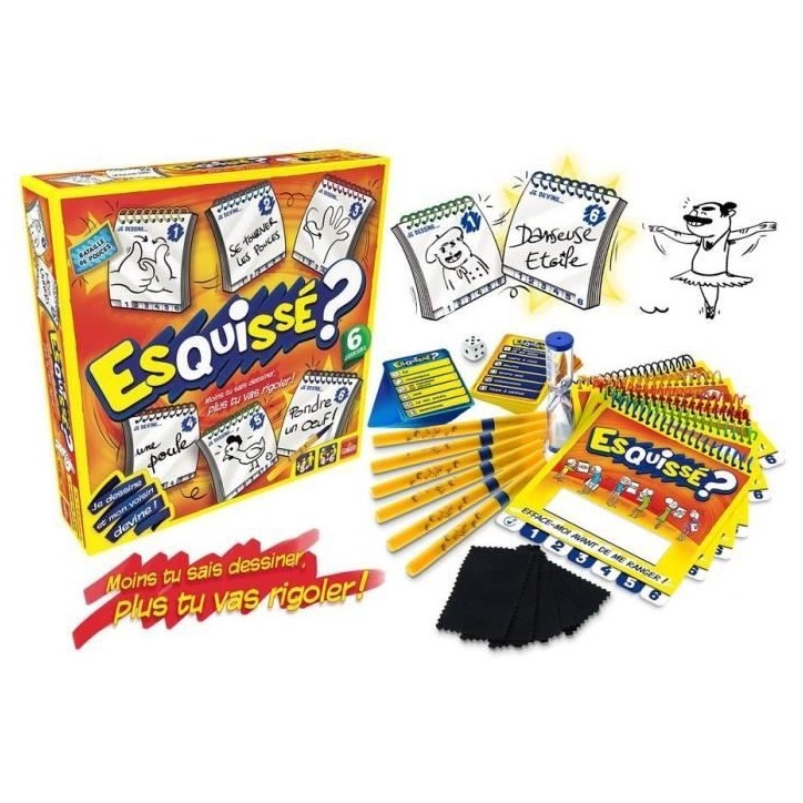 Goliath - Esquissé 6 joueurs - Jeu d'ambiance Goliath - Esquissé 6 joueurs - Jeu d'ambiance