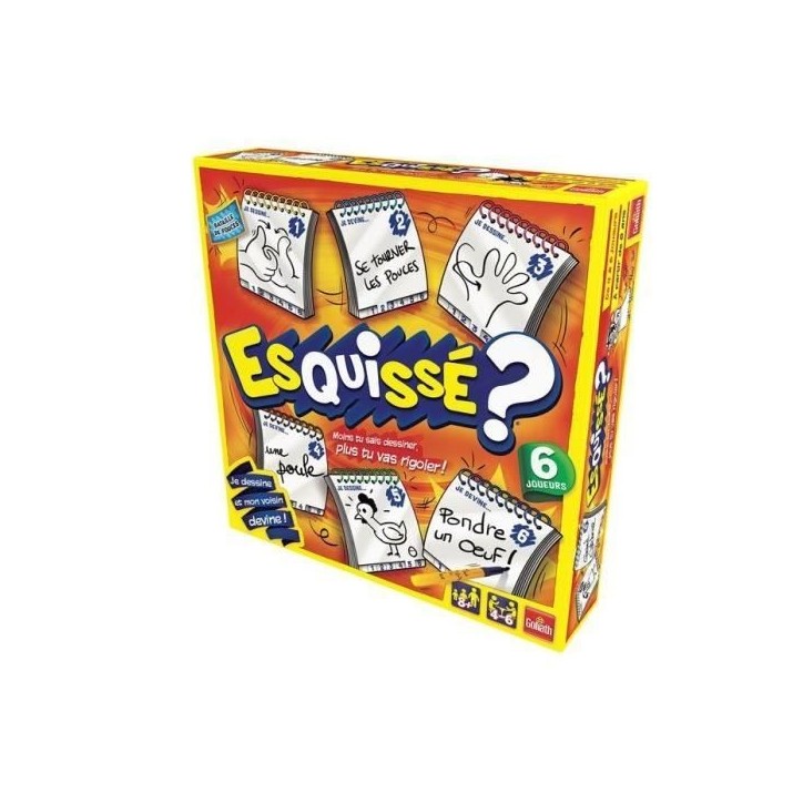 Goliath - Esquissé 6 joueurs - Jeu d'ambiance Goliath - Esquissé 6 joueurs - Jeu d'ambiance