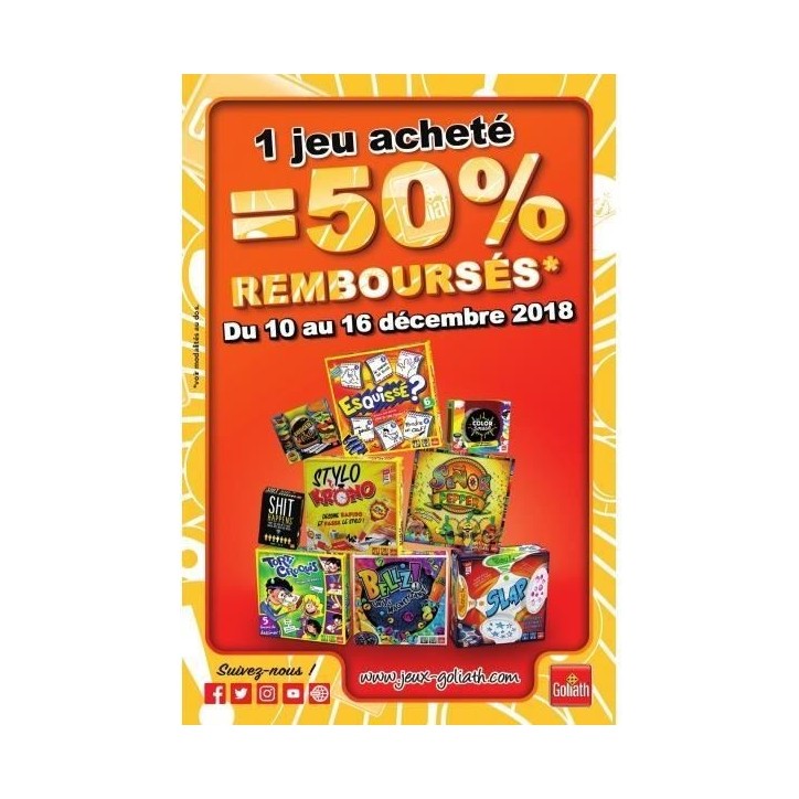 Goliath - Esquissé 6 joueurs - Jeu d'ambiance Goliath - Esquissé 6 joueurs - Jeu d'ambiance