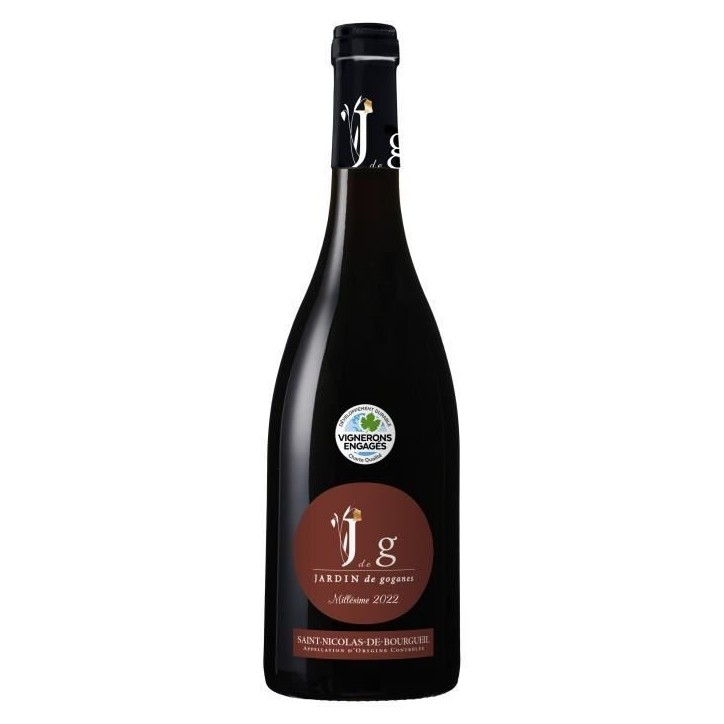 Jardin de Goganes 2023 Saint-Nicolas-de-Bourgueil - Vin rouge de Loire