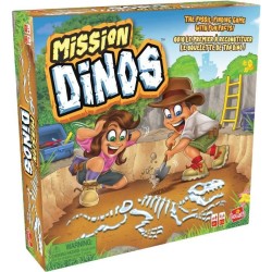 Mission Dinos, Jeu de société enfants, Jeu de plateau ludo-éducatif