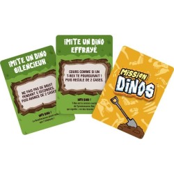 Mission Dinos, Jeu de société enfants, Jeu de plateau ludo-éducatif