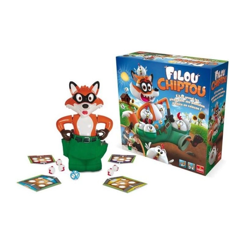 Goliath - Filou Chiptou - Jeu d'enfants Goliath - Filou Chiptou - Jeu d'enfants