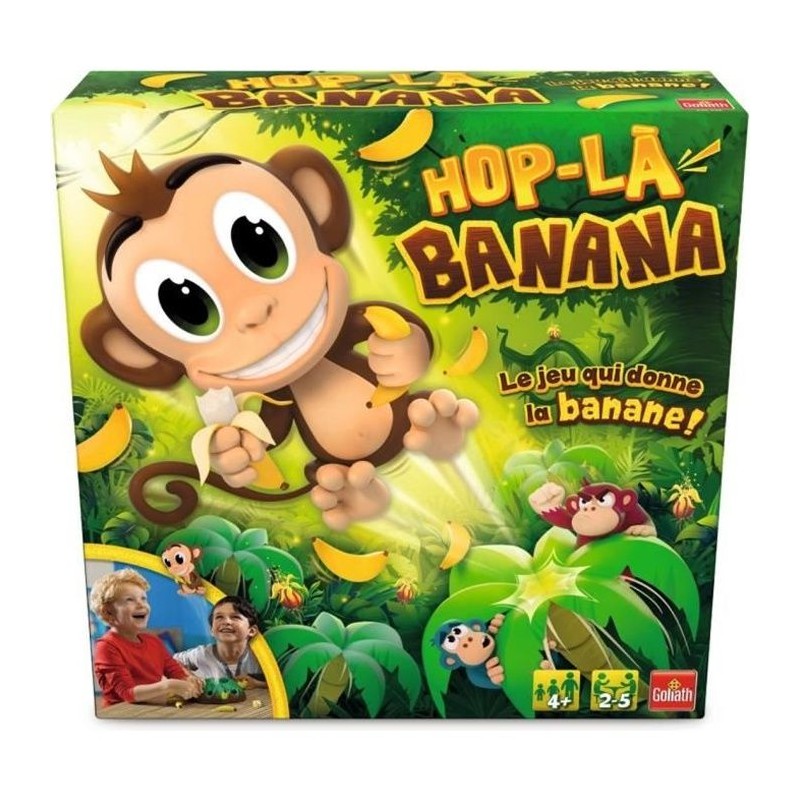 HOP LA BANANA - Jeu de société enfant - GOLIATH HOP LA BANANA - Jeu de société enfant - GOLIATH