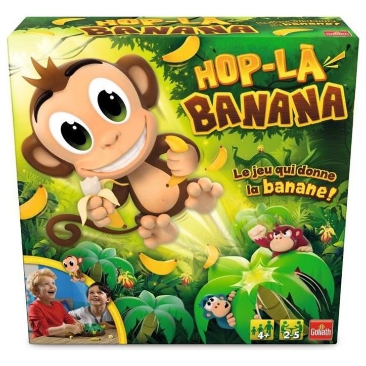 HOP LA BANANA - Jeu de société enfant - GOLIATH HOP LA BANANA - Jeu de société enfant - GOLIATH