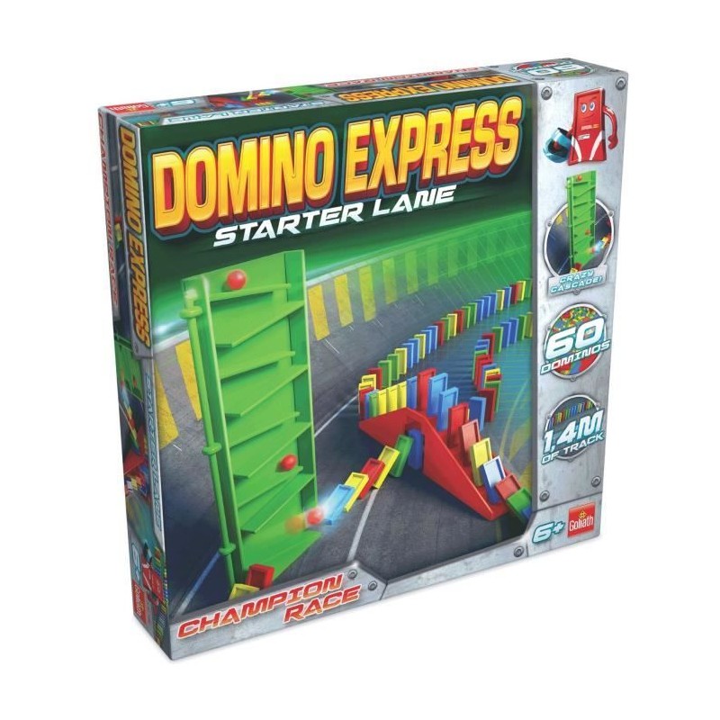 Domino - GOLIATH - Starter Lane - 60 dominos - Labyrinthe - Vague