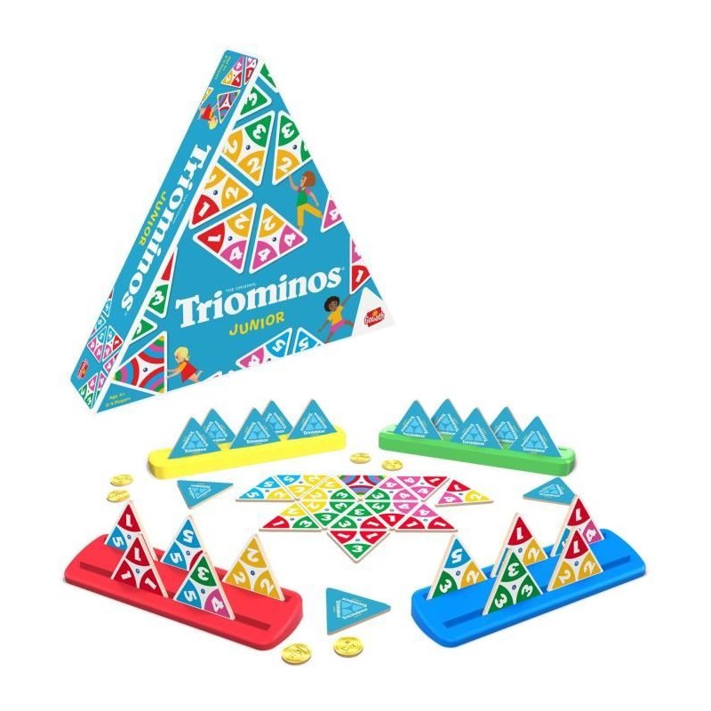 Goliath - Triominos Junior - Jeu d'enfants Goliath - Triominos Junior - Jeu d'enfants