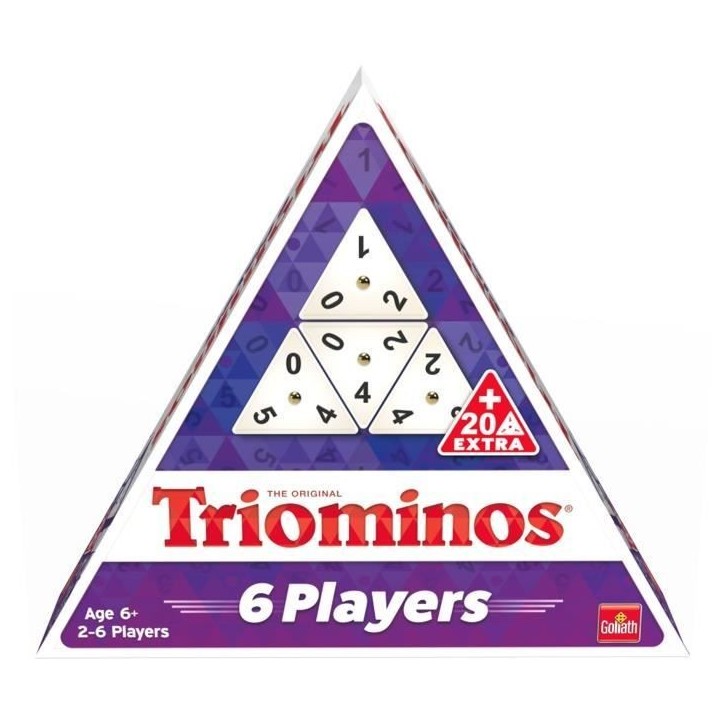 Goliath - Triominos 6 joueurs (Excel 2,0) - Jeu de famille Goliath - Triominos 6 joueurs (Excel 2,0) - Jeu de famille