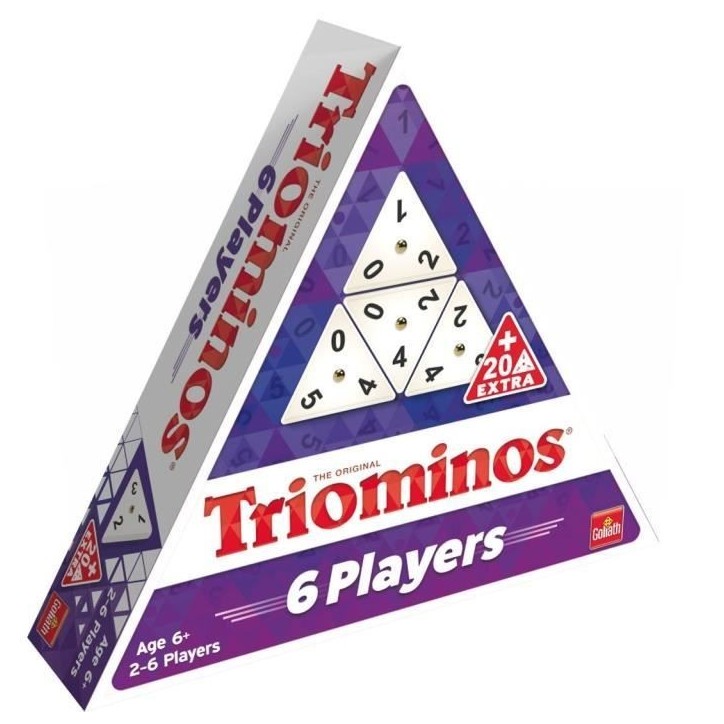 Goliath - Triominos 6 joueurs (Excel 2,0) - Jeu de famille Goliath - Triominos 6 joueurs (Excel 2,0) - Jeu de famille
