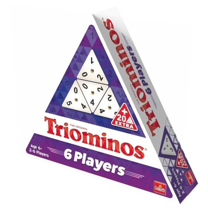 Goliath - Triominos 6 joueurs (Excel 2,0) - Jeu de famille Goliath - Triominos 6 joueurs (Excel 2,0) - Jeu de famille