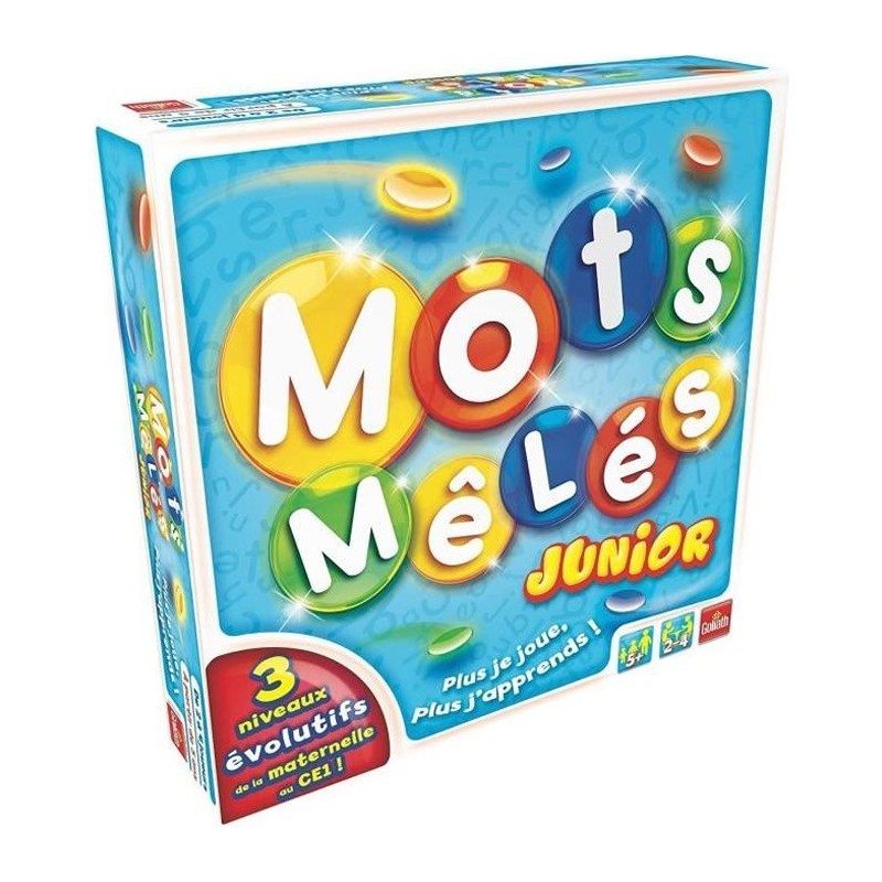 Goliath - Mots Melés Junior - Jeu d'enfants Goliath - Mots Melés Junior - Jeu d'enfants