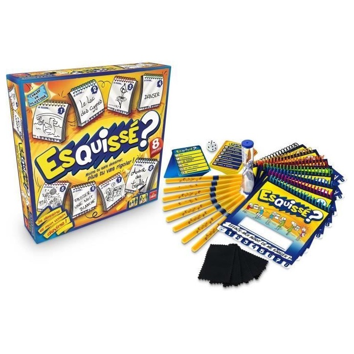 Jeu d'ambiance Esquissé 8 joueurs de Goliath
