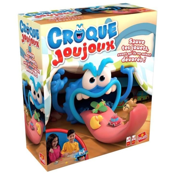 Croque Joujoux - Jeu de société - GOLIATH - Mixte - Adulte - 15 min - 2 joueurs ou plus - 4 ans - Intérieur Croque Joujoux - Jeu de société - GOLIATH - Mixte - Adulte - 15 min - 2 joueurs ou plus - 4 ans - Intérieur