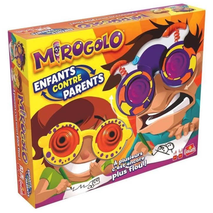 Mirogolo Enfant contre Parents - Jeu de société - GOLIATH Mirogolo Enfant contre Parents - Jeu de société - GOLIATH