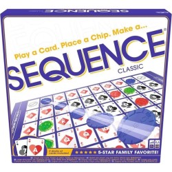 SEQUENCE Jeu de stratégie Goliath - Classique des USA - 2 lignes de 5