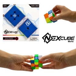 Puzzle Cube Nexcube 3x3 + 2x2 Classic - MoYu - Multicolore - Extérieu