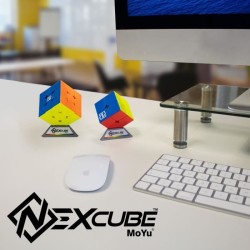 Puzzle Cube Nexcube 3x3 + 2x2 Classic - MoYu - Multicolore - Extérieu