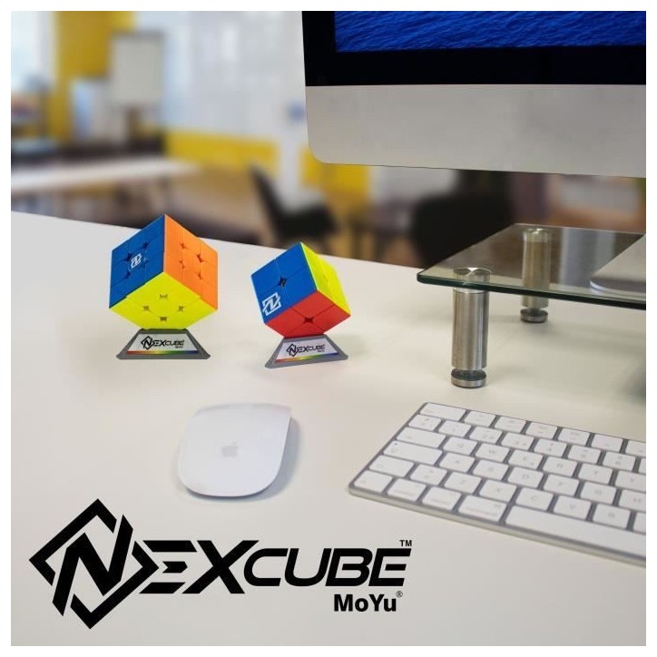 Puzzle Cube Nexcube 3x3 + 2x2 Classic - MoYu - Multicolore - Extérieur - Neuf Puzzle Cube Nexcube 3x3 + 2x2 Classic - MoYu - Multicolore - Extérieur - Neuf