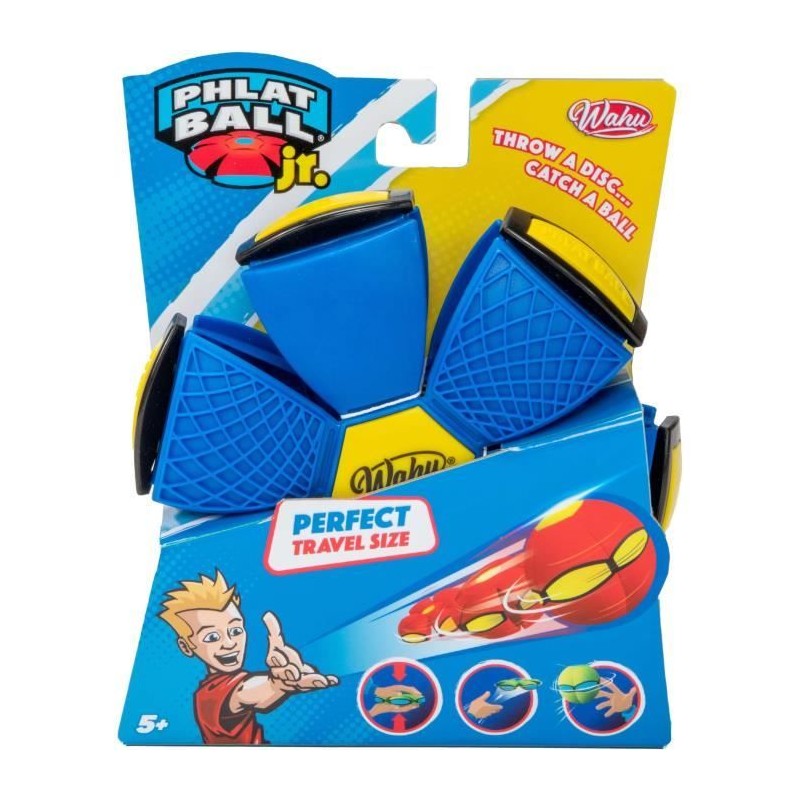 Phlat Ball Junior Blue - Jeu d'extérieur - GOLIATH - Disque qui se tr