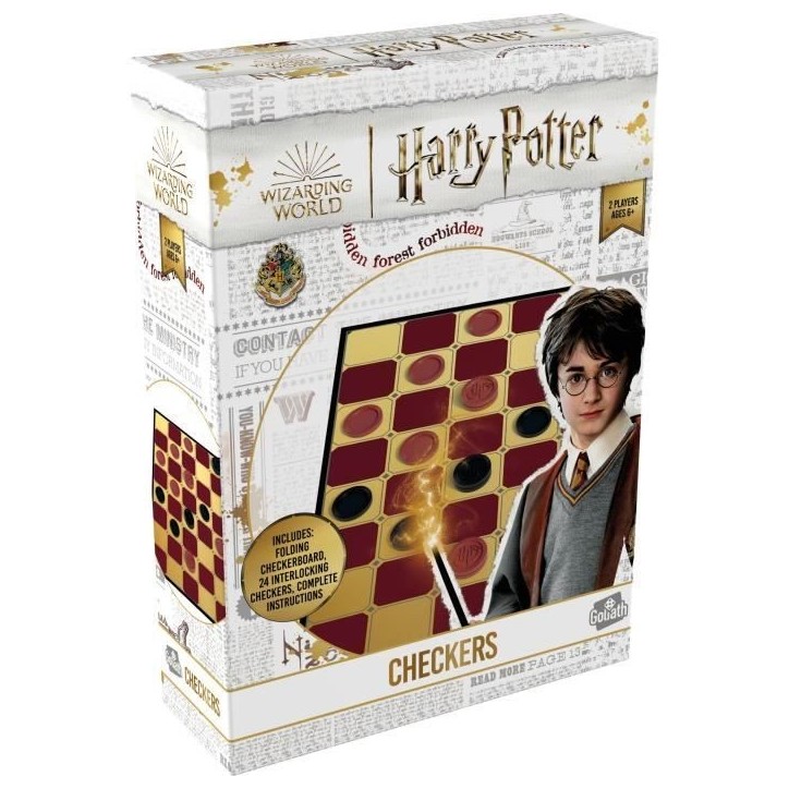 Jeu de société - GOLIATH - Checkers Harry Potter Jeu de société - GOLIATH - Checkers Harry Potter