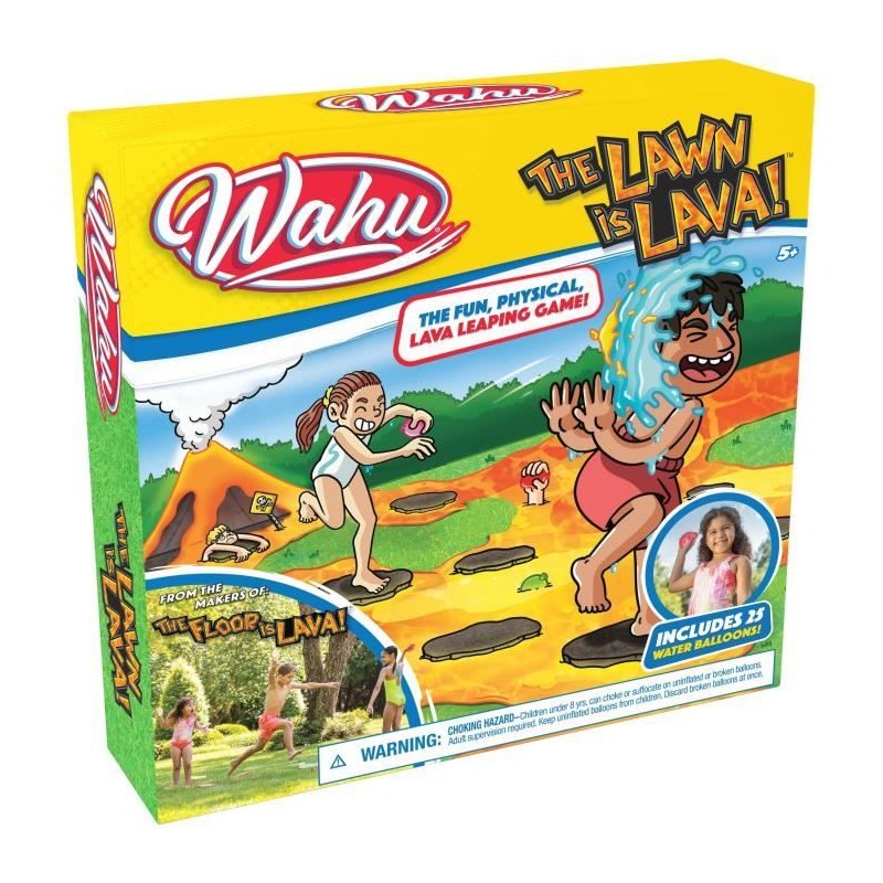 Jeu d'adresse - GOLIATH - The Floor is lava! Outdoor Edition Jeu d'adresse - GOLIATH - The Floor is lava! Outdoor Edition