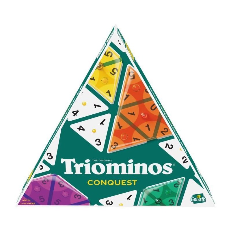 Triominos Conquest '24 - Jeu de société - GOLIATH