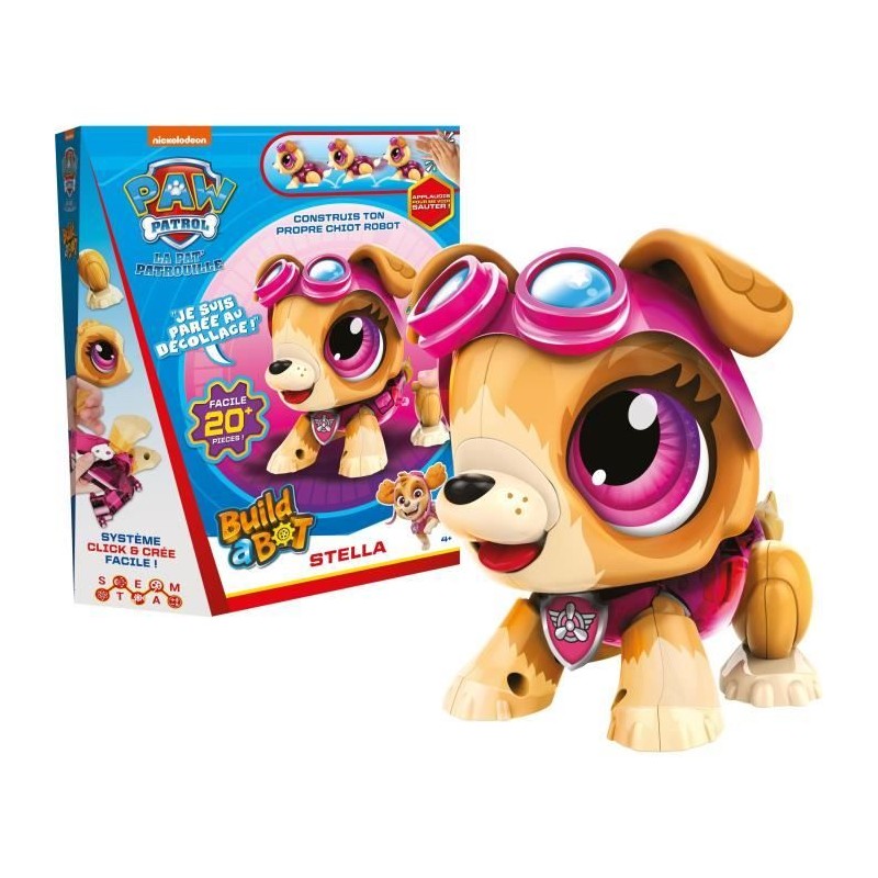 Robot Pat Patrouille Stella a construire - Build A Bot - Goliath