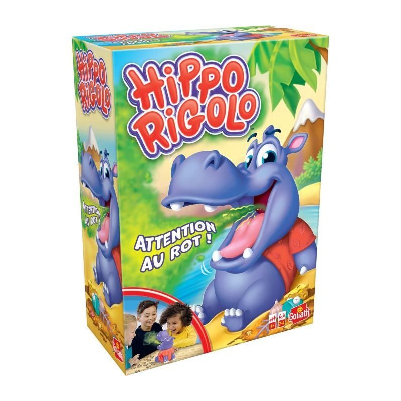 Hippo Rigolo - jeu d'ambiance - GOLIATH Hippo Rigolo - jeu d'ambiance - GOLIATH