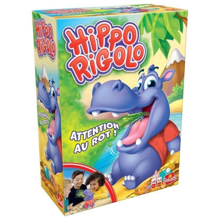 Hippo Rigolo - jeu d'ambiance - GOLIATH Hippo Rigolo - jeu d'ambiance - GOLIATH