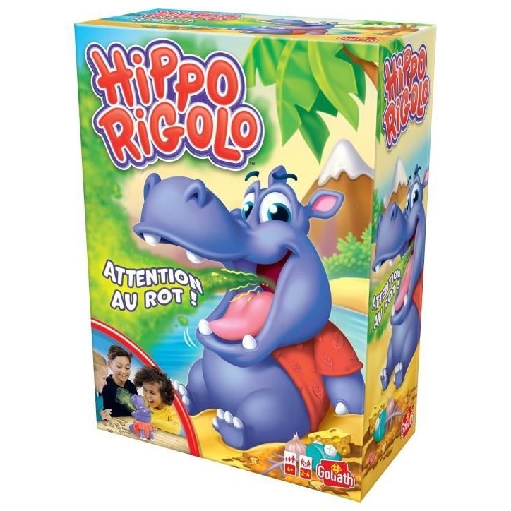 Hippo Rigolo - jeu d'ambiance - GOLIATH Hippo Rigolo - jeu d'ambiance - GOLIATH