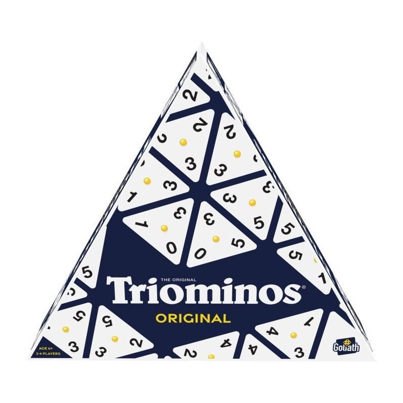 Triominos Original - Jeu de société - GOLIATH Triominos Original - Jeu de société - GOLIATH