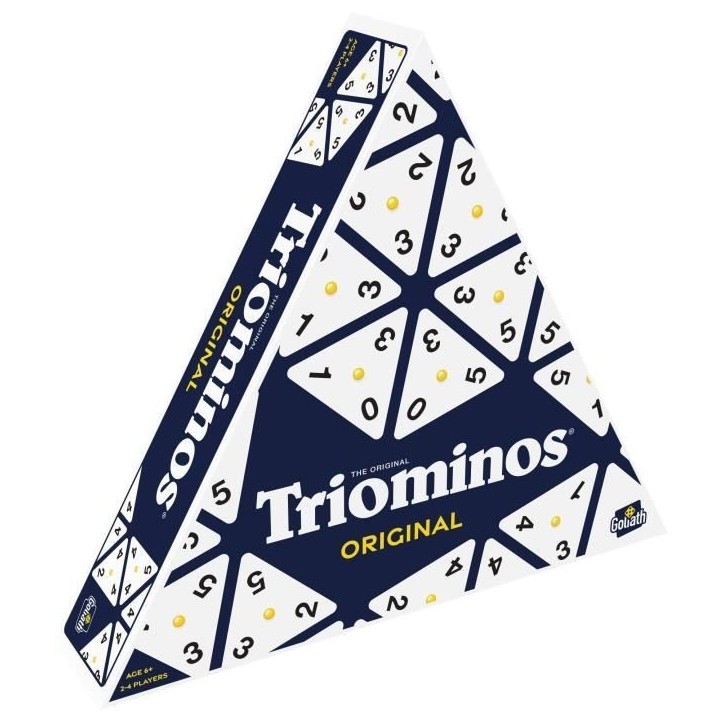 Triominos Original - Jeu de société - GOLIATH Triominos Original - Jeu de société - GOLIATH