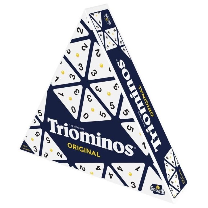 Triominos Original - Jeu de société - GOLIATH Triominos Original - Jeu de société - GOLIATH