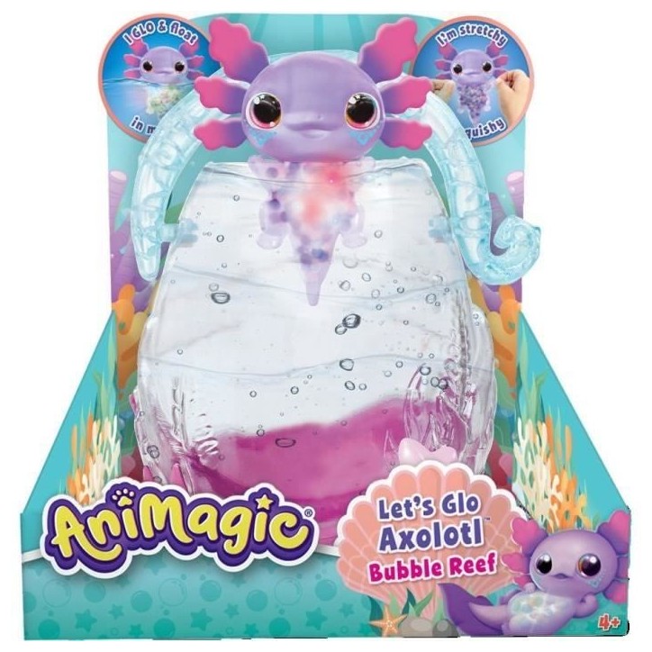 Peluche interactive - GOLIATH - Animagic Axolotl Aquarium Peluche interactive - GOLIATH - Animagic Axolotl Aquarium