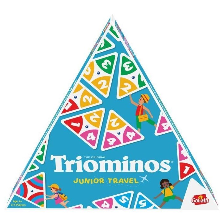 Triominos Junior Travel '24 - Jeu de société - GOLIATH Triominos Junior Travel '24 - Jeu de société - GOLIATH