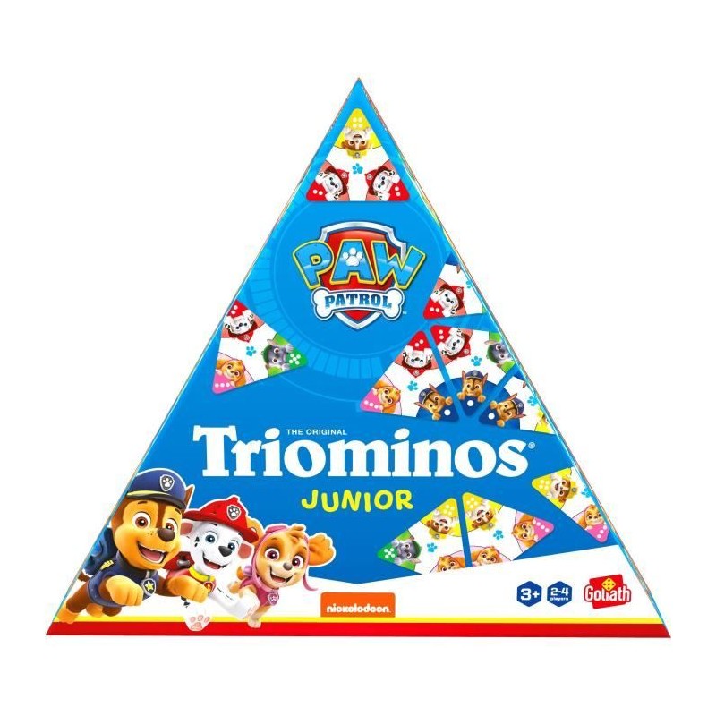 Jeu de société - GOLIATH - Triominos Junior Pat'Patrouille - Dominos Jeu de société - GOLIATH - Triominos Junior Pat'Patrouille - Dominos