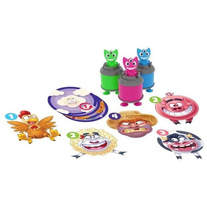 Jeux de société - GOLIATH - Alerte aux Martiens - Enleve les animaux et marque des points! Des 6 ans Jeux de société - GOLIATH - Alerte aux Martiens - Enleve les animaux et marque des points! Des 6 ans