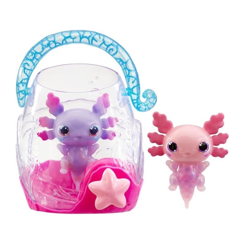 Animagic - GOLIATH - Pack double Axolotl - Aquarium a bulles - Rose / Animagic - GOLIATH - Pack double Axolotl - Aquarium a bulles - Rose /