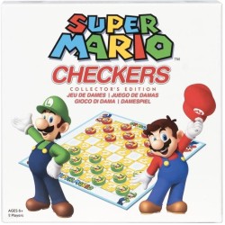 Super Mario Checkers - Jeu de société - GOLIATH - Des 6 ans