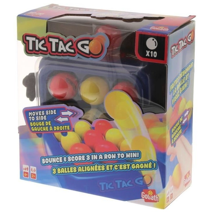 Tic Tac Go - Jeu de société - GOLIATH - Des 6 ans Tic Tac Go - Jeu de société - GOLIATH - Des 6 ans