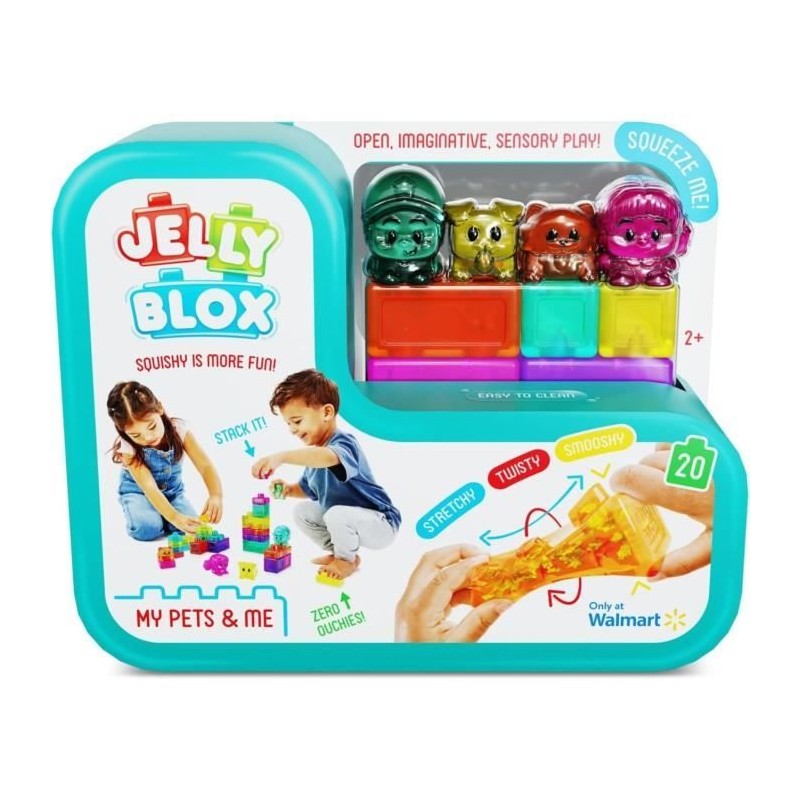 My Pets and Me - Jeu de construction - JELLY BLOX - GOLIATH - 20 blocs My Pets and Me - Jeu de construction - JELLY BLOX - GOLIATH - 20 blocs